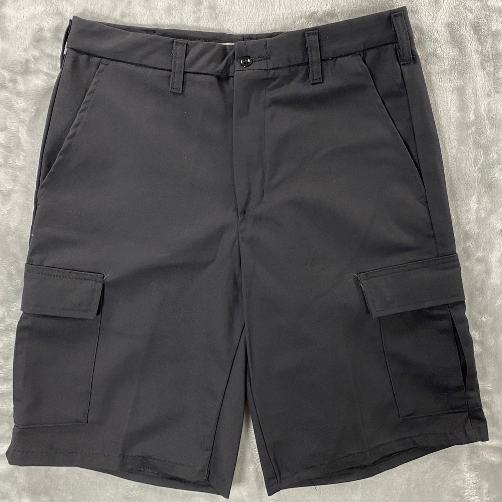 Vestis Cargo Shorts Mens 32 Black WearGuard Premium WorkPro Utility Workwear